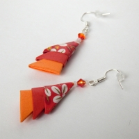 Origami náušnice 