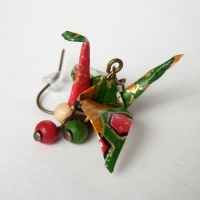 Origami náušnice 