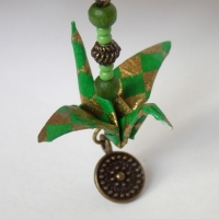 Origami náušnice 