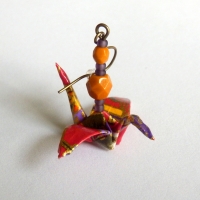 Origami náušnice 