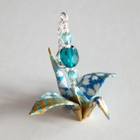 Origami náušnice 