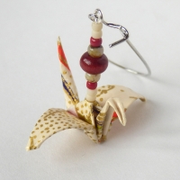 Origami náušnice 