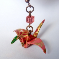 Origami náušnice 