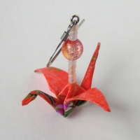 Origami náušnice 