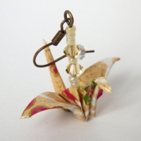 Origami náušnice 
