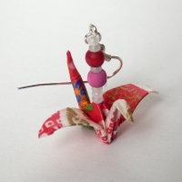 Origami náušnice 