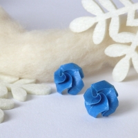 Origami náušnice 