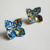  Origami náušnice 
