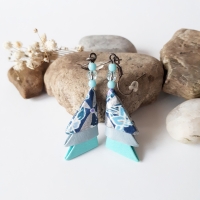 Origami náušnice 