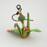 Origami náušnice 