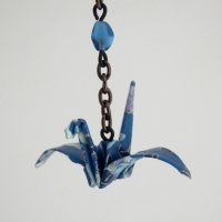 Origami náušnice 